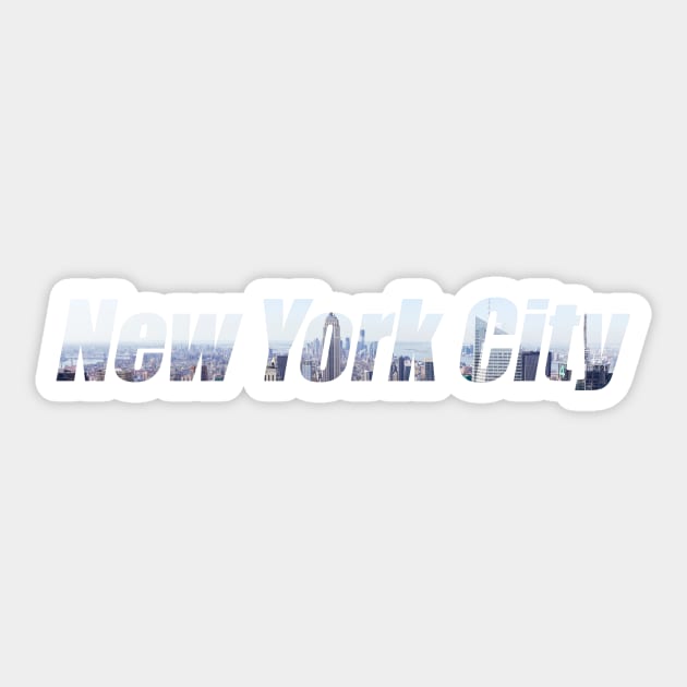 New York City Text Sticker by tommysphotos